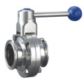 Sanitary Stainless Steel Pneumatic Butterfly Valve